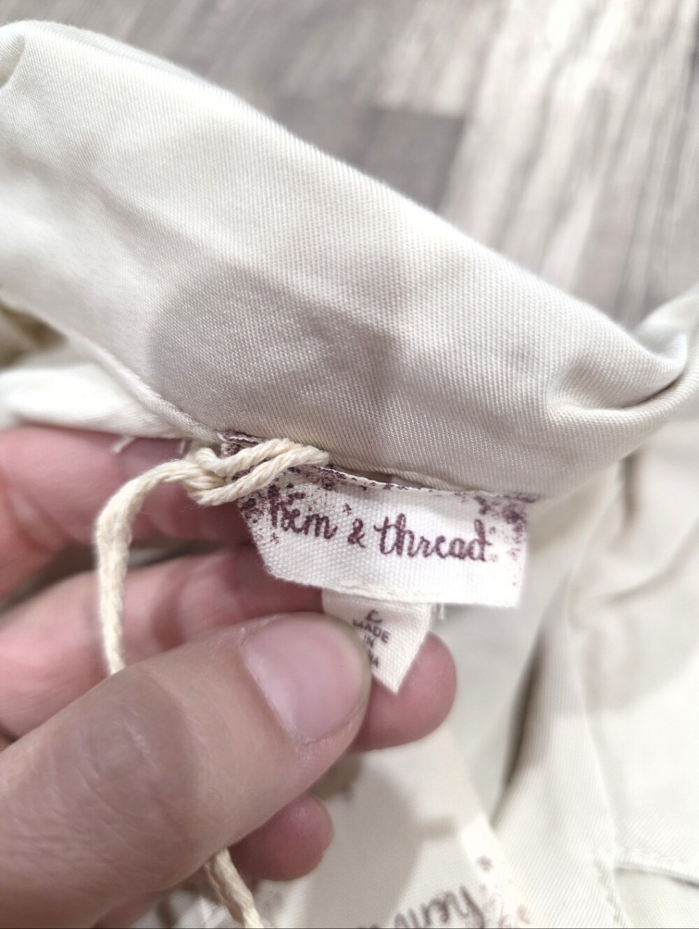 Nwt HEM & THREAD REVOLVE cut Out Linen Women’s Cream Short-Sleeve Jumpsuit Y2K - Picture 2 of 12